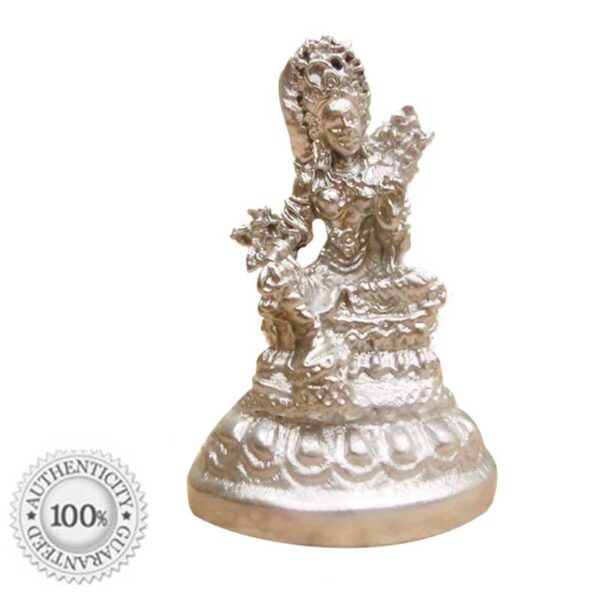 Goddess Tara Maa <ul> <li>Maa Goddess <em>Tara Murti</em> helps us to live peaceful life and also gives the power to fight with enemies.</li> <li> <em>Goddess Tara in Parad</em> is most likely the oldest Goddess who is still worshipped widely in current times.</li> <li><em>Tara</em> originated as a Hindu great Deity - the mother originator, representing the everlasting life force that fuels all life.</li> </ul>
