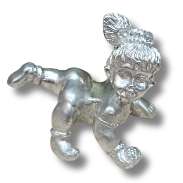 Original Parad Mercury Laddu Gopal / Lord Krishna (Baby Krishna) / Mercury Laddu Gopal Idols 150 gm (PAKR-003) - Image 2