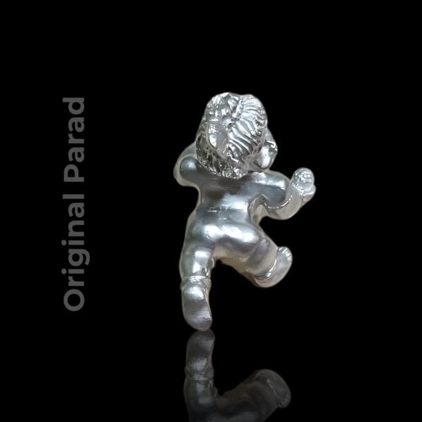 Original Parad Mercury Laddu Gopal / Lord Krishna (Baby Krishna) / Mercury Laddu Gopal Idols 150 gm (PAKR-003) - Image 4