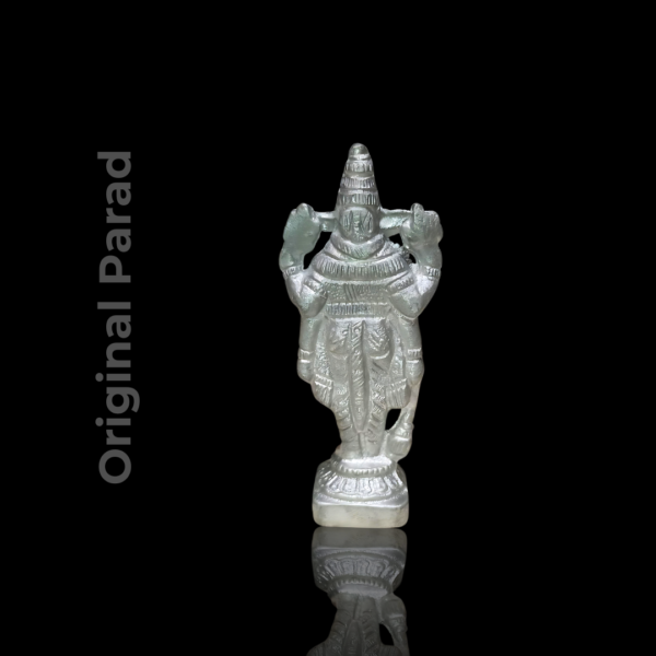 Original Parad Vishnu Idol / Mercury Lord Vishnu Statue 100 gm (PAVI-001) - Image 2