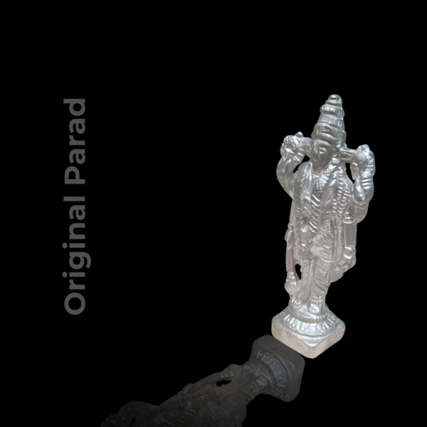 Original Parad Vishnu Idol / Mercury Lord Vishnu Statue 100 gm (PAVI-001) - Image 4