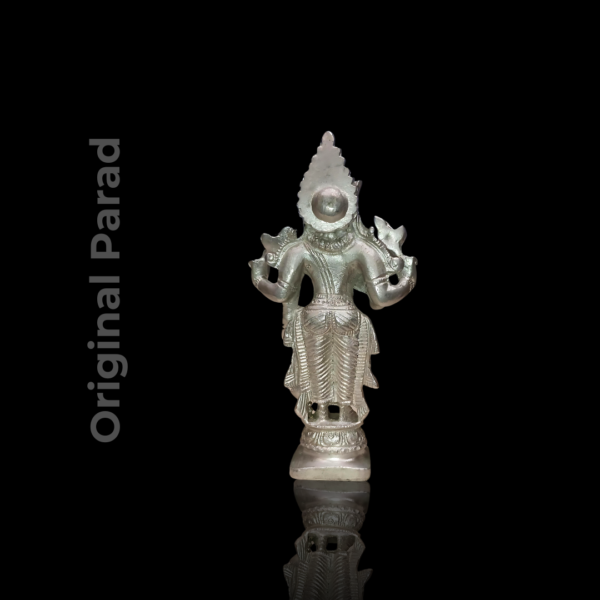 Original Parad Lord Narayan Vishnu Idol / Mercury Narayan Vishnu Ji Murti 500 gm (PAVI-002) - Image 2