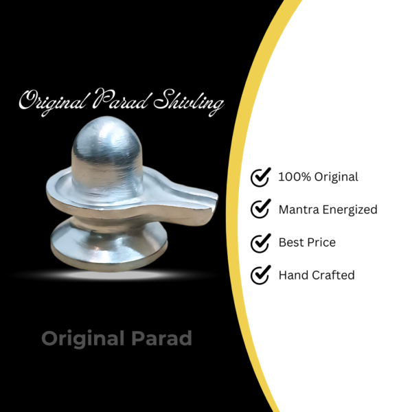 Original Parad Shivling / Mercury Shivling 100 gm (PASB-002) - Image 4