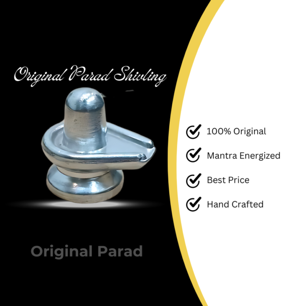 Original Parad Shivling / Original Mercury Shivling 50 gm (PASB-004) - Image 4