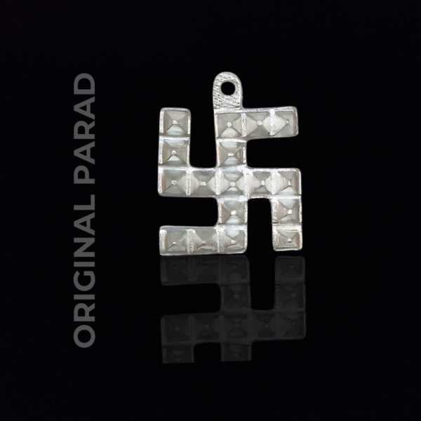 Original Parad Swastik Pyramid / Mercury Swastik Pyramid 50 gm (PASWP-001) - Image 3