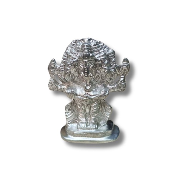 Original Parad Panchmukhi Ganesh Murti - 200 Gm (PAGN-006)