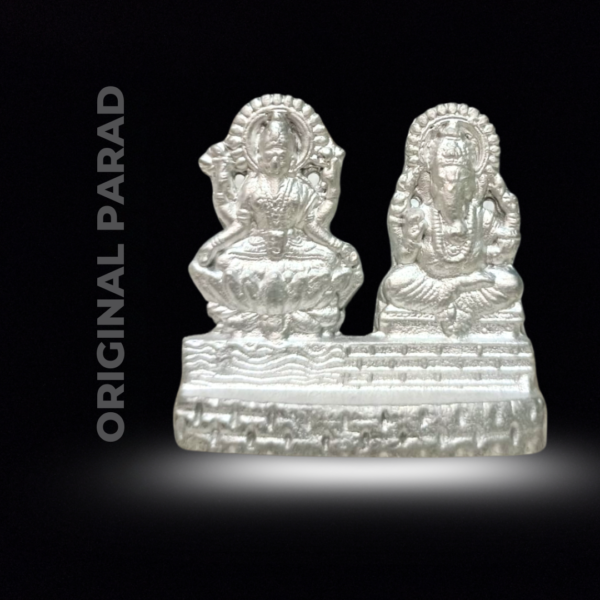 Original Parad (Mercury) Lakshmi Ganesh 100 gm (PALXG-002) - Image 3