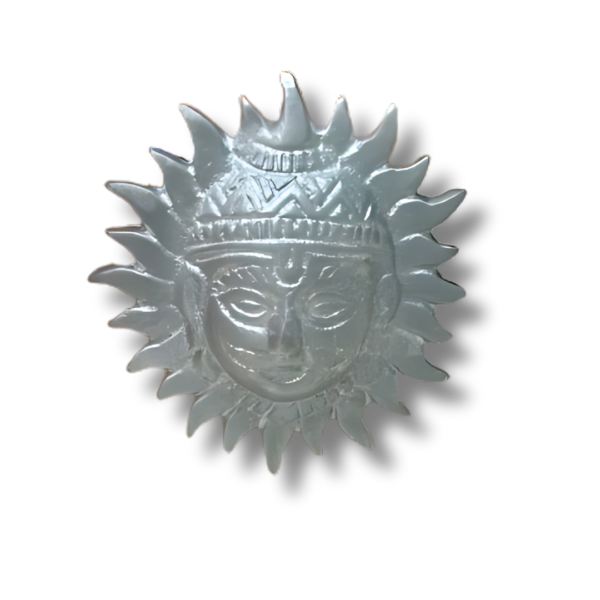 Original Parad Sun Face (Surya Dev Face) / Mercury Sun Face 100 gm (PASU-001)