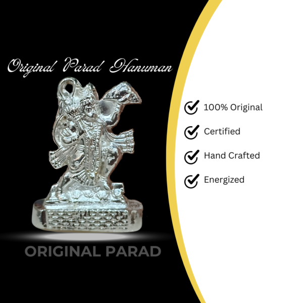 Original Parad Hanuman Idol -100 Gm (PAHN-001) - Image 5