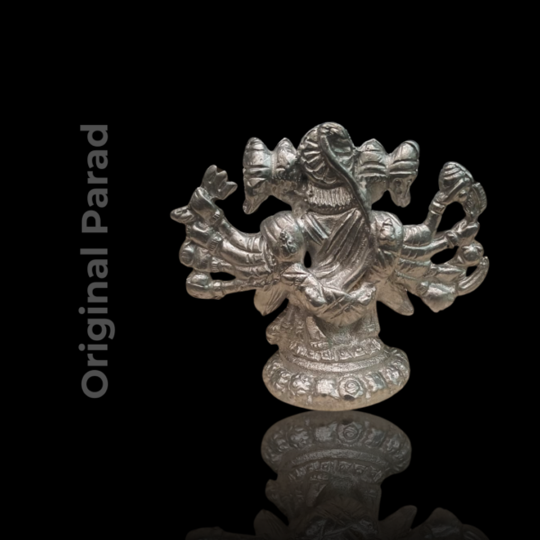 Original Parad Panchmukhi Hanuman Ji Idol / Mercury 5 Faced Hanuman Murti 300gm (PAHN-008) - Image 2