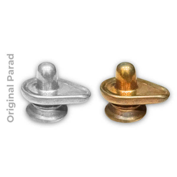 Original Siddh Parad Shivling (Golden) / Mercury Shivling in Golden 100gm (PASBG-002) - Image 3